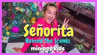 Señorita Music Video - Behind The Scenes | Mini Pop Kids [BTS]