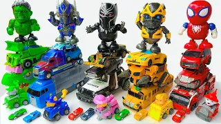 5-Color?! PAW Patrol Toys TRANSFORMERS 2007 | Fight of BUMBLEBEE, OPTIMUS Prime & Robot Dancing HERO