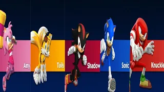 SONIC DASH 2 - AMY VS TAILS VS SHADOW VS SONIC VS KNUCKLES