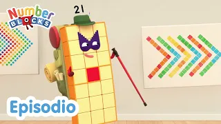 @Numberblocks en Español | Episodios completos | MUCHO MÁS QUE EXPLORAR