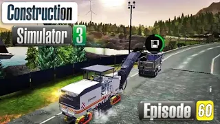 I was doing road refurbishment!!|Construction simulator 3|[Episode:60]