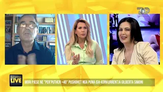 U pushua nga puna pas Përputhen, Gilberta përplaset live me drejtorin-Shqipëria Live 7 Shtator 2021