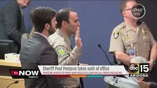 Paul Penzone takes Oath of Office