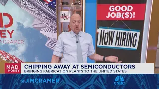 Jim Cramer takes a closer look at the March jobs report