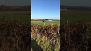 RAF Chinook at Sandown Airport EGHN part 1 of 3