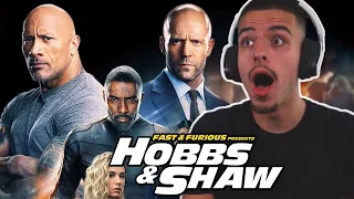 FIRST TIME WATCHING *Hobbs and Shaw*