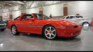 1989 Toyota Supra Turbo in Super Red & Engine Sounds on My Car Story with Lou Costabile