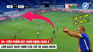 Chiêm Ngưỡng 20 Siêu Phẩm Của Thế Hệ Vàng BĐVN | Xé Lưới Toàn Những Ông Lớn Châu Á | Khán Đài Online