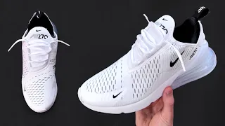 HOW TO LACE NIKE AIR MAX 270 LOOSELY (THE BEST WAY)
