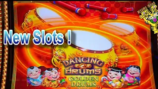 ★I WON A NEW DANCING DRUMS & NEW IGT SLOT !!★50 FRIDAY 322☆DD GOLDEN DRUMS / DRAGON OF FORTUNE Slot
