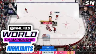 EA Sports NHL 23 World Championship - North American & European Championship Highlights