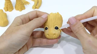 How to make Groot from guardians of the galaxy .
