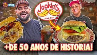 INVADIMOS O JOAKIN'S - HAMBURGUERIA CLÁSSICA DE SP QUE ATENDE 5MIL PESSOAS POR FDS!