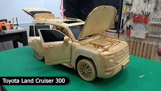 Wood Carving - Toyota Land Cruiser 300 - Woodworking