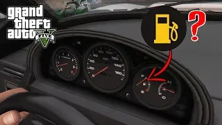 GTA V - Can fuel meter go empty?