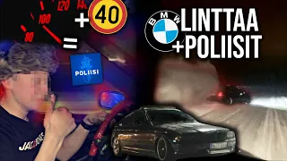 Linttaa bimmerillä +Poliisit / Rip kortti?