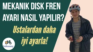 En  kolay şekilde mekanik disk fren ayarı nasıl yapılır? (Deniz üstü konular-9)