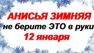 12 января. ДЕНЬ АНИСЬИ. Народные приметы, традиции и обряды