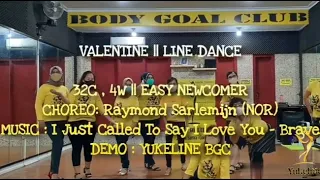 VALENTINE II LINE DANCE || Demo : YUKELINE BGC