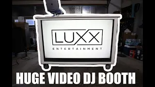 HUGE Custom Video DJ Booth Build