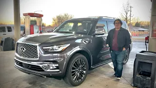 2022 Infiniti QX80 Highway MPG Effeciency Run