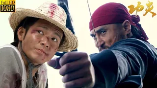 Kung Fu Fight Movie: Rickshaw driver is a master, beats up the killers and breaks through the siege.