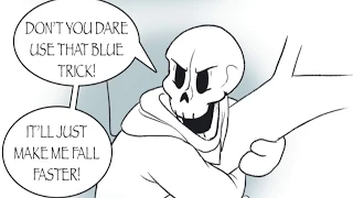 The Trust Fall [ Papyrus and Sans ] Comic Dub  Part 1 & 2