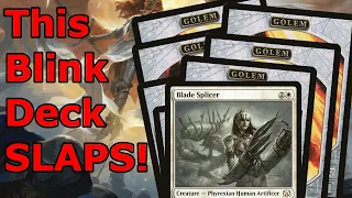 THE ULTIMATE BLINK DECK!  Blade Splicer Blink Midrange (Legacy Esper Blink Deck MTG)