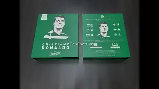 [Review] Box shirt Cristiano Ronaldo CR7 21 years anniversary debut Sporting Lisbon team set jersey