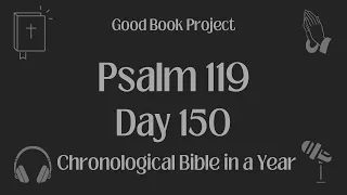 Chronological Bible in a Year 2023 - May 30, Day 150 - Psalm 119