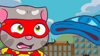 THE EVIL VACUUM CLEANER! | Talking Tom Heroes | Cartoons for Kids | WildBrain Kids