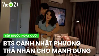 Hậu trường: Quốc Anh và Minh Trang lấy cảm xúc diễn cảnh tâm lý mạnh | Yêu Trước Ngày Cưới