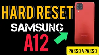 Hard Reset Samsung A12 Atualizado