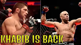 Khabib will UNRETIRE for Georges St  Pierre fight! , Manager Ali Abdelaziz RIPS Conor McGregor