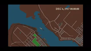 Halifax Explosion Animation