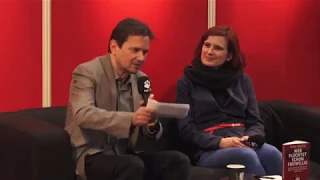 taz Studio Buchmesse: Katja Kipping "Wer flüchtet schon freiwillig?"