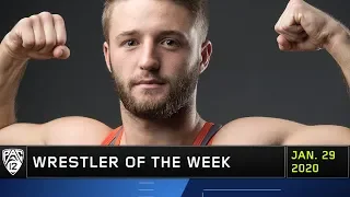 Oregon State's Grant Willits takes home Pac-12 Wrestler of the Week award