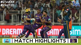 GT vs KKR 63rd Match IPL 2024 Highlights | IPL Highlights 2024 | GT vs KKR highlights today