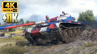 T-62A: He knows all counter positions - World of Tanks