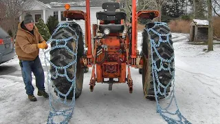 An Easy Way To Put On Tractor Chains