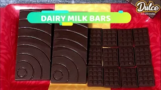 How to Make Dairy Milk Chocolate Bar at Home ! Silky Smooth Milk Chocolate Recipe | by Dulce