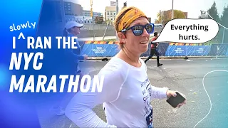 NEW YORK CITY MARATHON - FIRST MARATHON - START TO FINISH