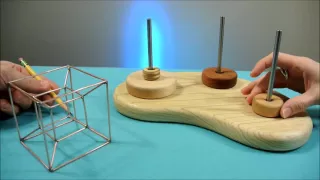 The Tower of Hanoi and Tesseract relationship