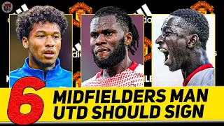 6 Midfielders Man United Should Sign In January 2022 | Man Utd Transfers