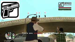 GTA San Andreas - House Party  with Zero Pistol Skill - OG LOC mission 4