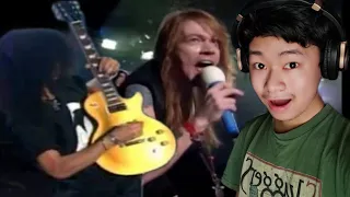 Guns N' Roses  -  Live and Let Die "VOICE!!" (live Tokyo 1992)  | Ricky life reaction