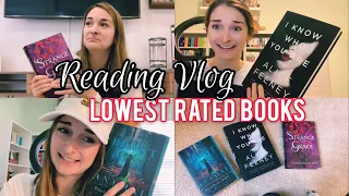 READING THE LOWEST RATED BOOKS ON MY SHELVES