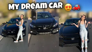 How I PRAYED For and Manifested My Dream Car | Honda Civic Hatchback EX Review