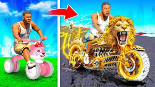 Upgrading ANIMAL BIKES In GTA 5! (NEW)