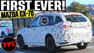 EXCLUSIVE: Your First EVER Look at the 2023 Mazda CX-90!